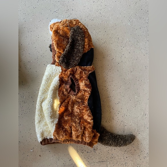 Dog Costume Of A Basset Hound Fuzzy Vintage Full Body Halloween Suit